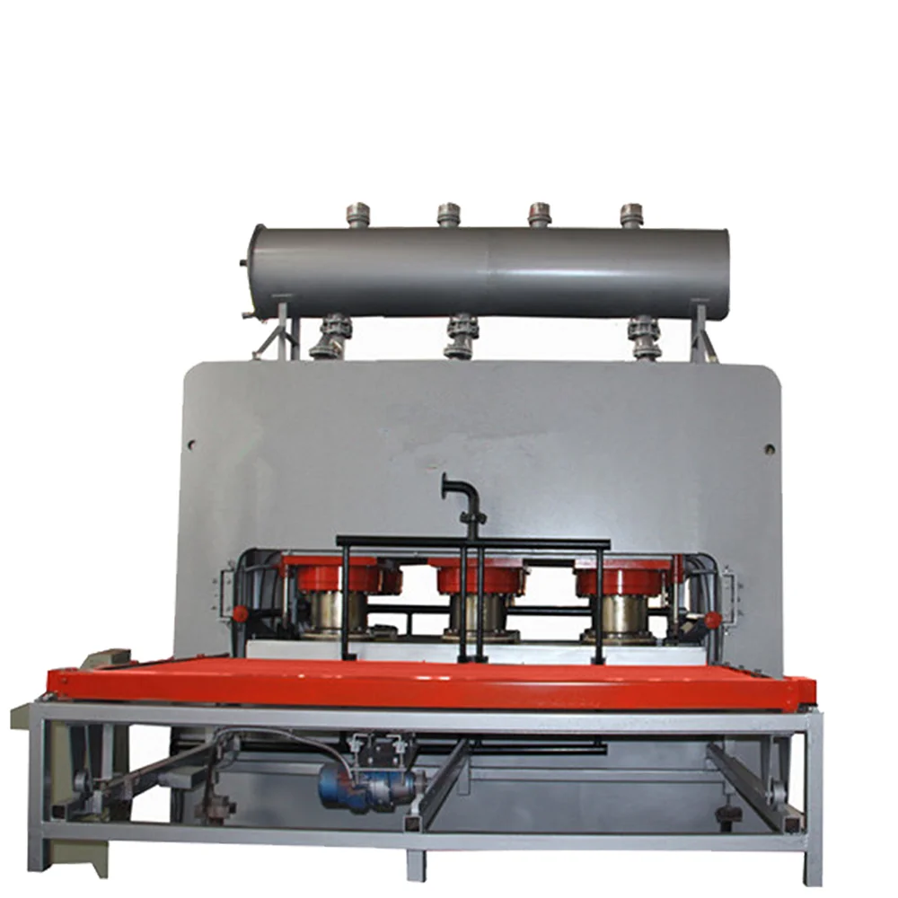 Plywood Hot Press Machine / Melamine Laminated Hot Press Machine Min: 10mm Bigger Than Raw Board Manufacturing Plant Automatic