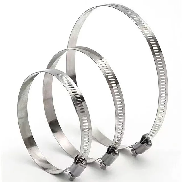 clamp without welding points High torque brake hose clamp