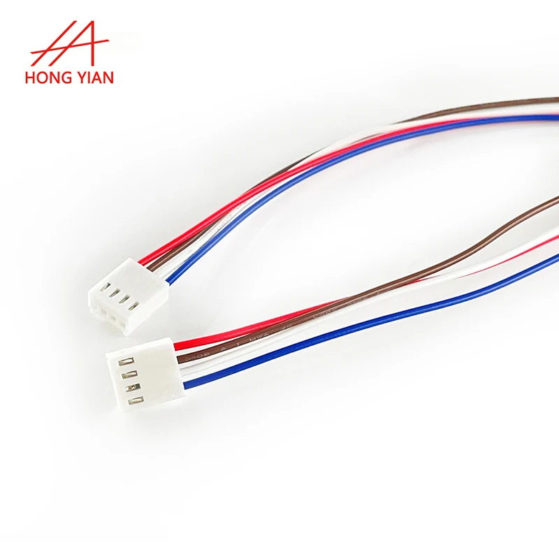 Terminal Harness Wire Customization 3 5 7 12 24 55 Pin Red and Black Blue Automotive Wire Harness Connector