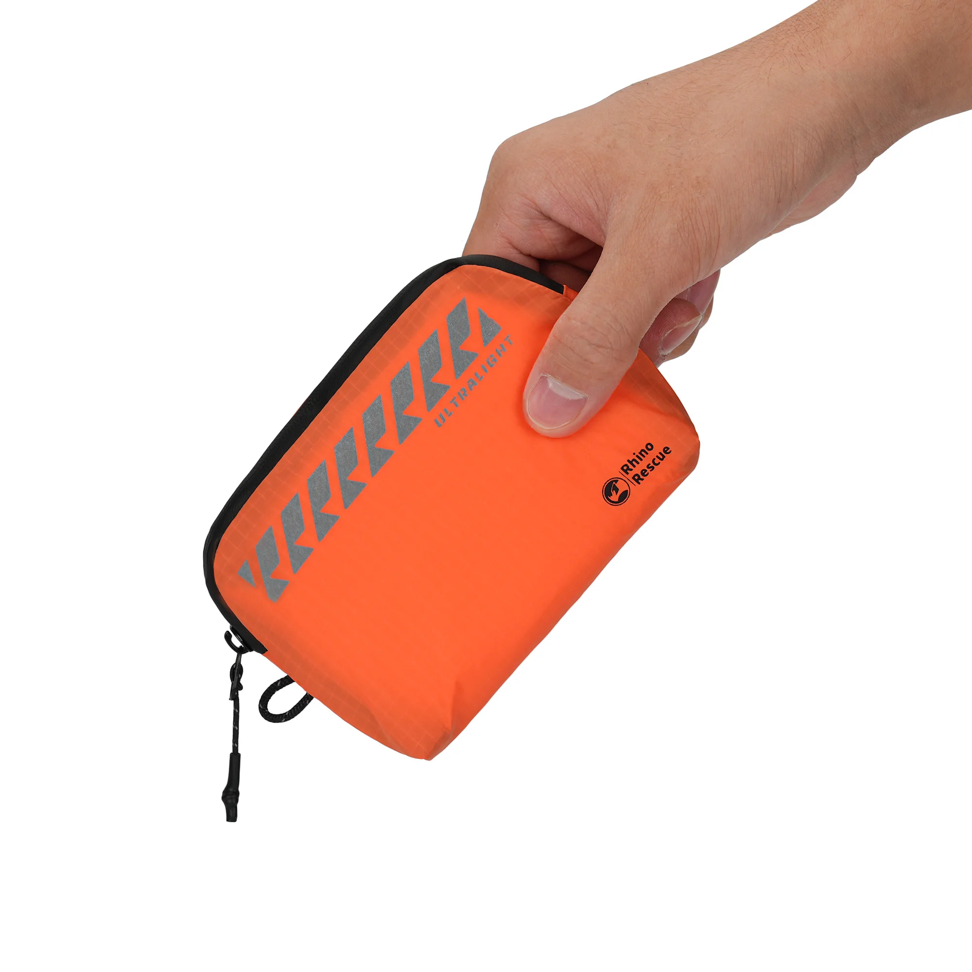 Rhino Rescue Portable Superlightand Durable Car Travel Camping Orange Mini First Aid Kit Waterproof TearResistant