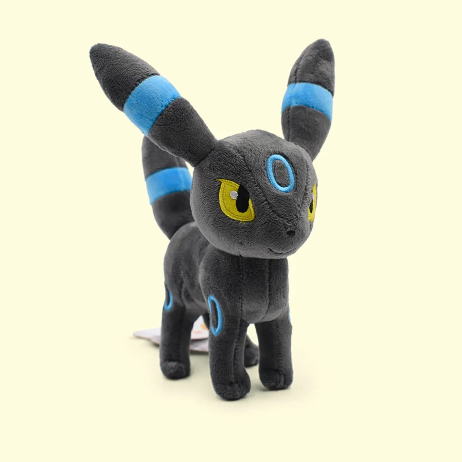 Wholesale High Quality 20cm Anime Poke mon Plush Toys Standing  Eevee Plush Grab Doll With Tags