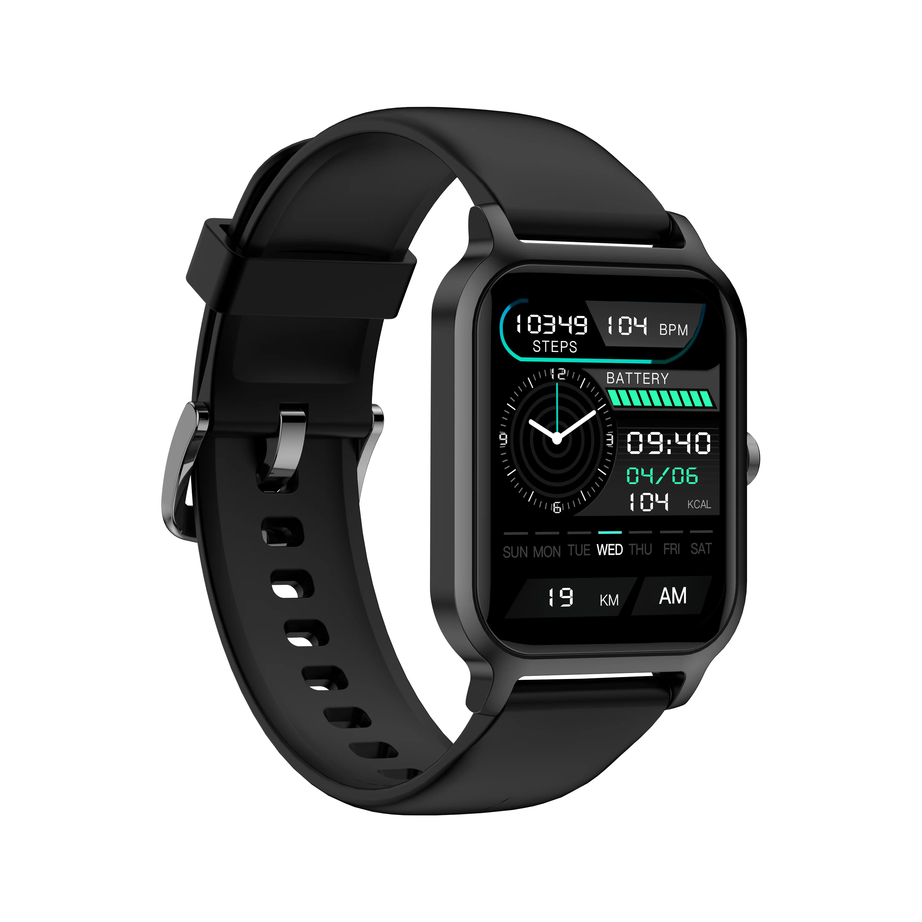Smartwatch Men Waterproof Sports Heart Rate Monitor Pedometer Tracker Shenzhen Manufacture Dropshipping RL8763EW for Mens Watch