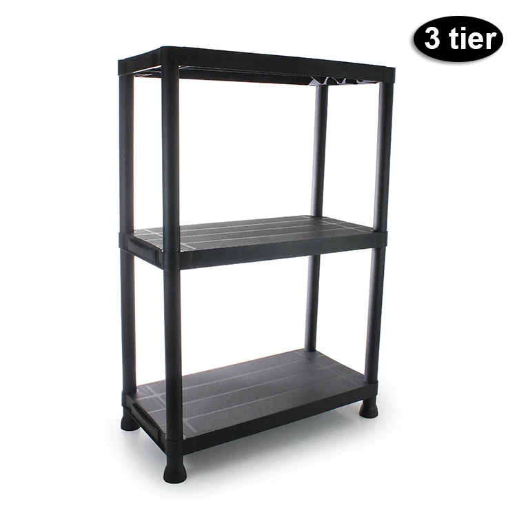 
black big size 5 shelves large items storage rack 