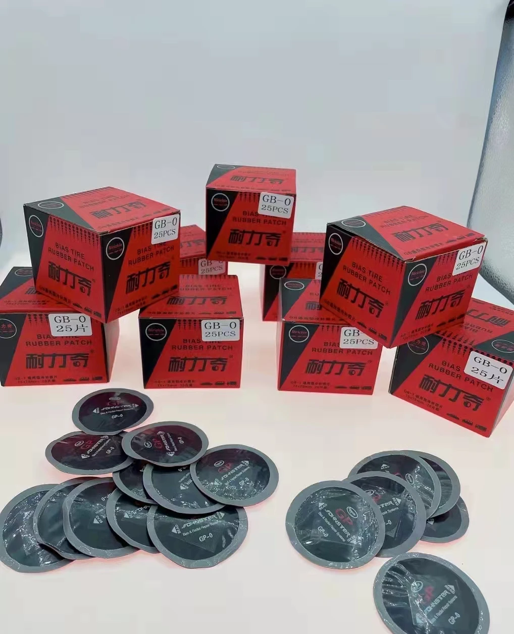 Chinese factory radial tire rubber patch for car /bike / motorbike