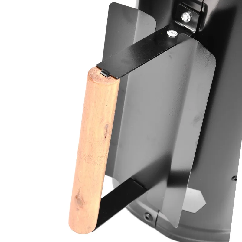 Tube popular outdoor camping portable charcoal barbecue grill stainless steel igniter ignition bucket