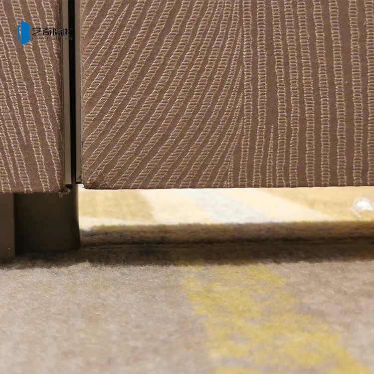 Hotel Decorative Mobile Soundproof Partition Movable Wall Exhibition Banquet Hall Folding Movable Partition Sliding Wall