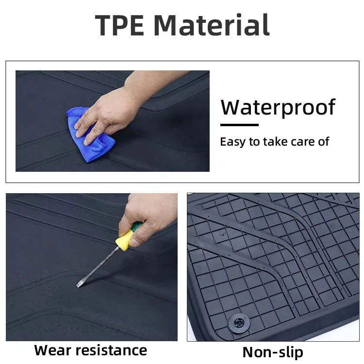 Maremlyn LHD TPE Car Floor Mat Foot Pad Carpet Liners For Lixiang L8 Mat Interior Accessories 2024