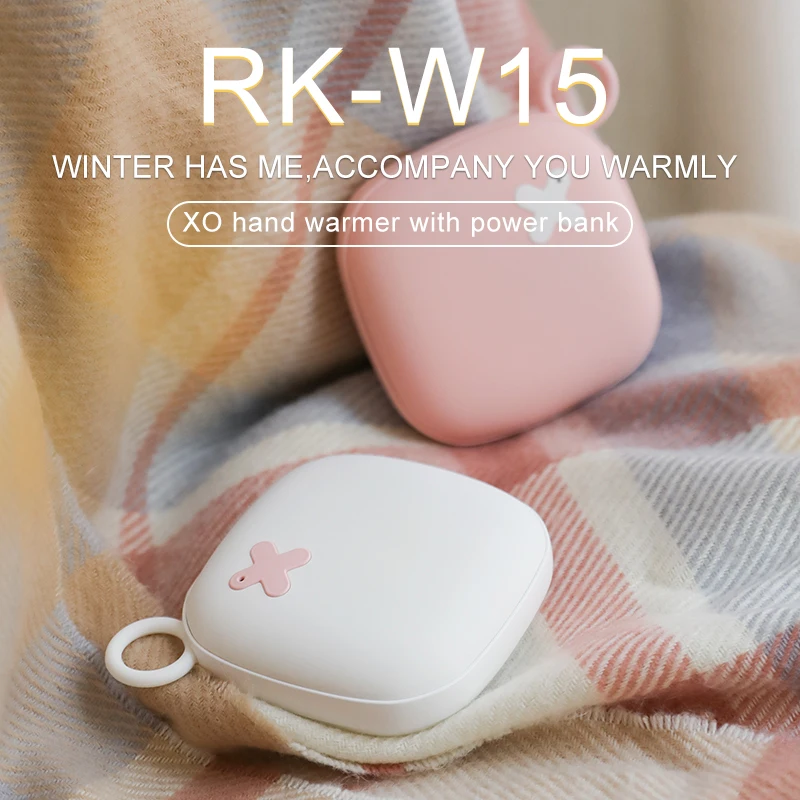 Wholesale Christmas Gift Cute Electric USB Rechargeable Reusable Hand Warmer with 4000mAh power bank