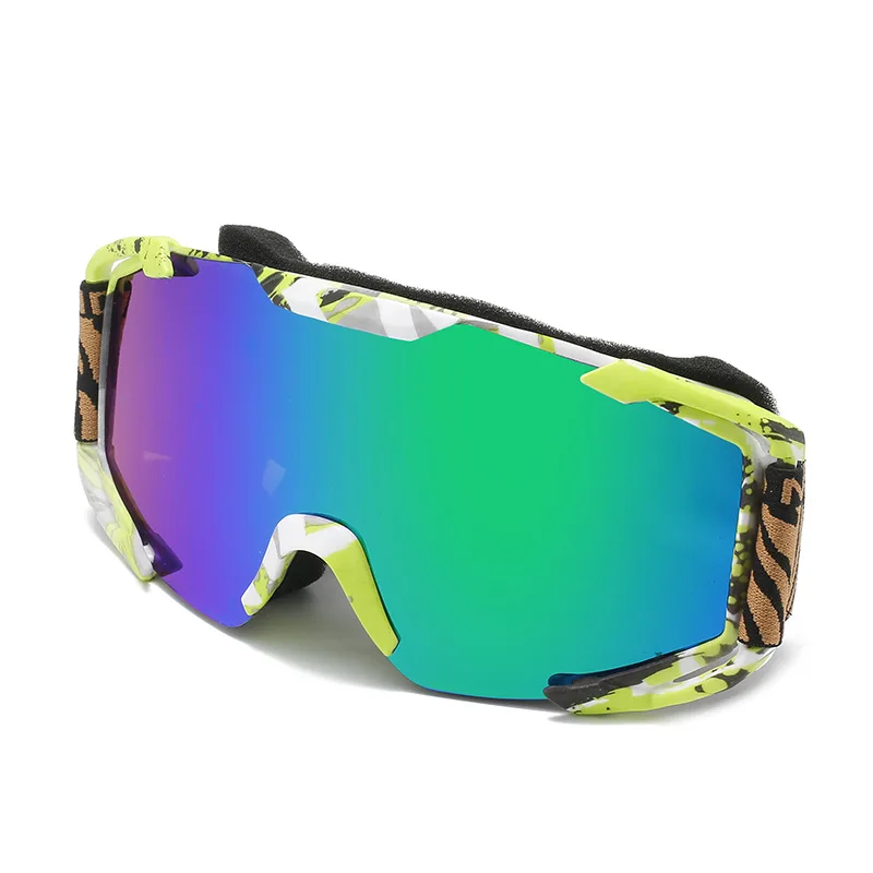 Фабричные недорогие лыжные очки с двойными линзами, зимние очки с логотипом на заказ, очки для сноуборда 2021