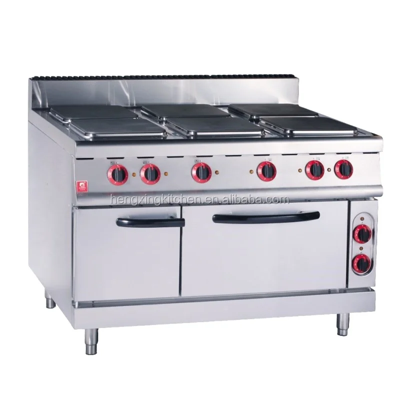 
Adopted 304 Stainless Steel Electric 6 Hot-Plate Cooker With Oven/Electric Cooker Oven 