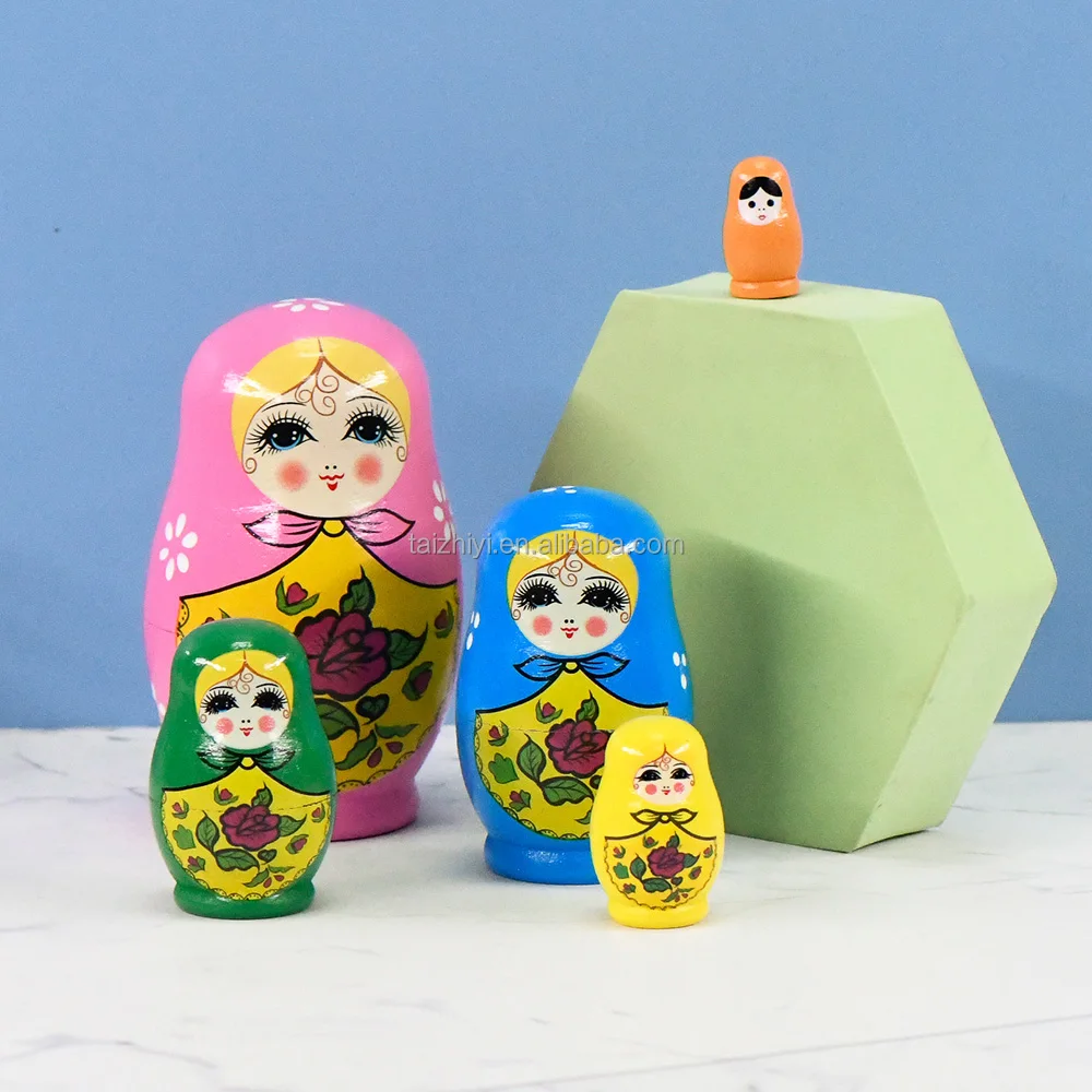 5 шт. матрешки