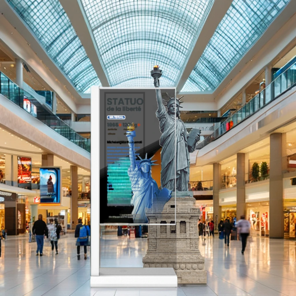 LG 55-Inch Transparent OLED Art Retail Stores Shopping Malls Exhibitions Halls Self-Service Businesses Indoor Digital Poster