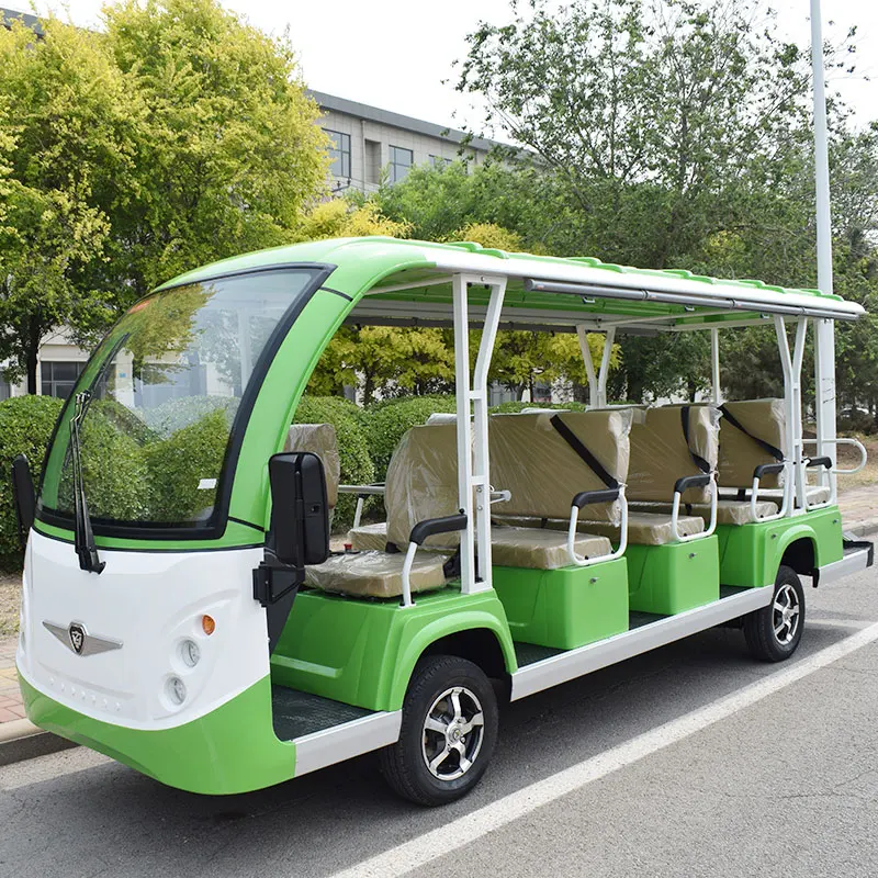 Electric Sightseeing Bus With Power Steering