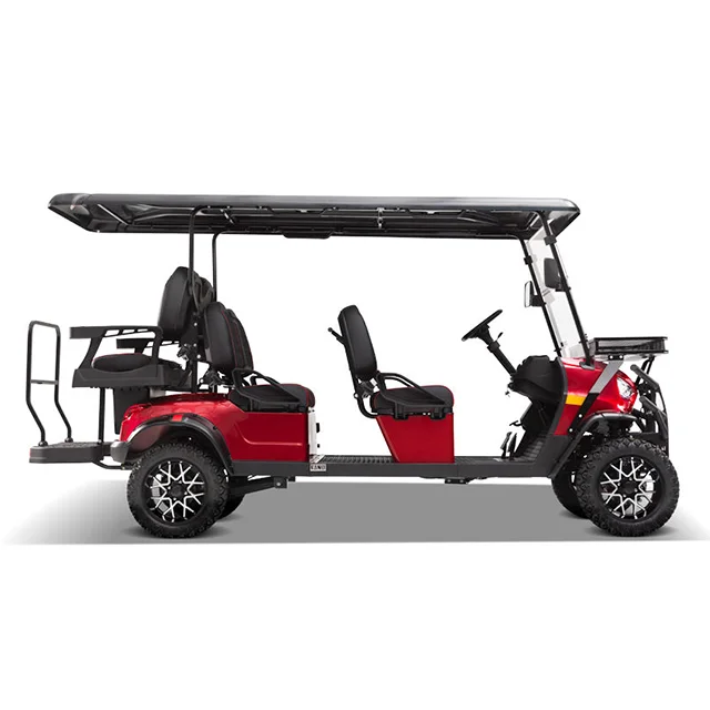 Brand New Design 4 Seater Offroad Golf Carts Hunting Carts For Sale 72V Electric Club Car Golf Carts