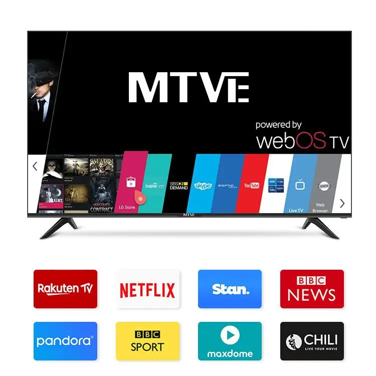 Factory Lcd Tv 55 Inch Smart Tv Smart Multimedia Televisions 4k Smart Tv Televisions