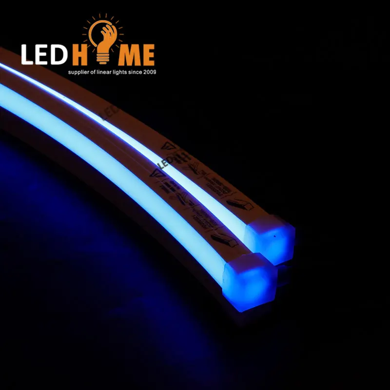 LEDHOME Free Cutting NE-1615 DC 24V Epistar Chip  Topview 120 Degree Beam Angle Silicon Neon Flex Light