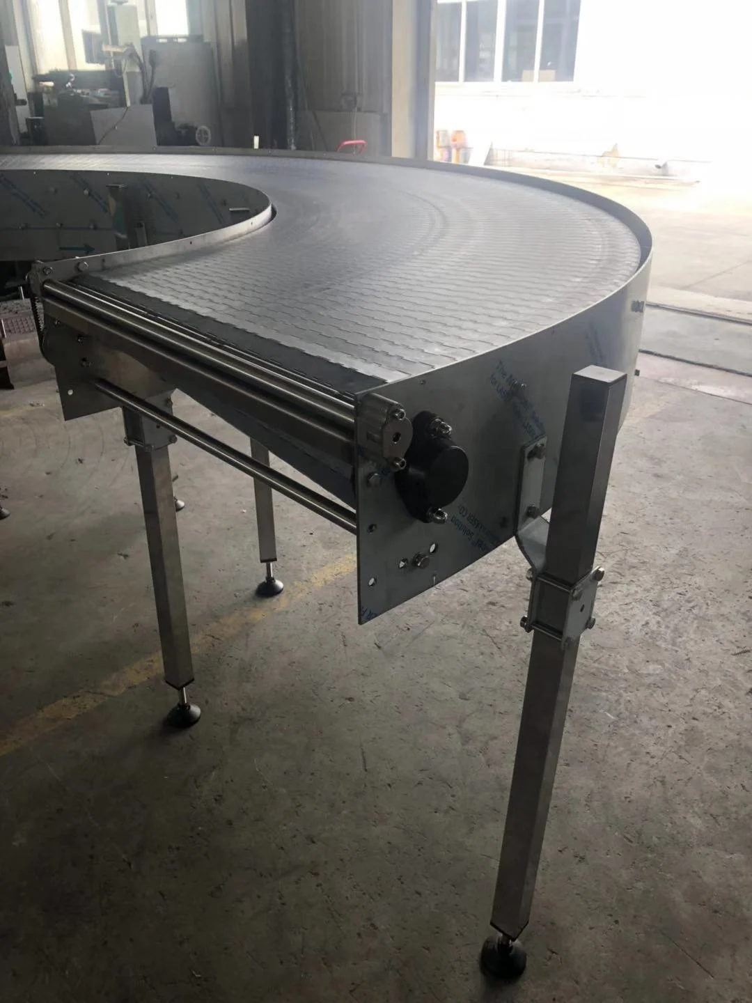 conveyor 90 degree bend conveyor