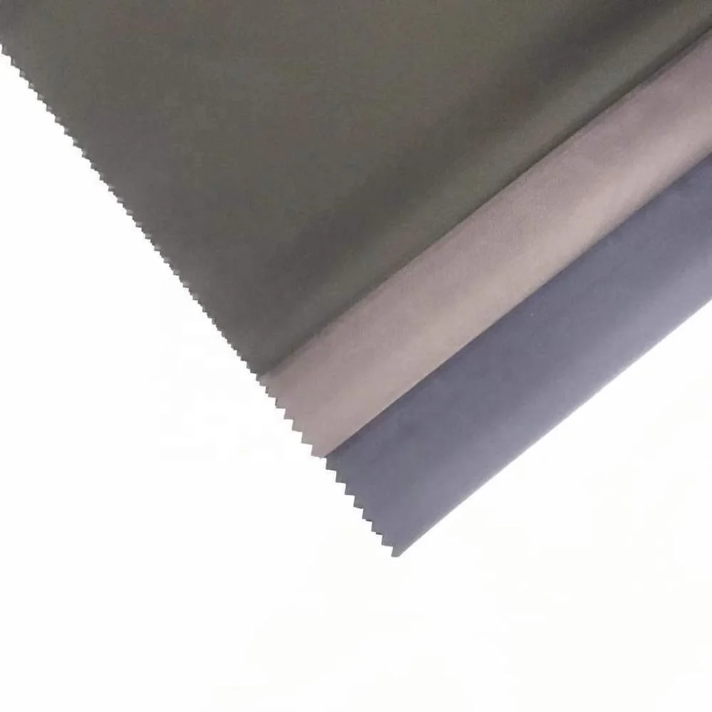 
210T PU Coating Nylon Taffeta Fabric WR WP 1500mm For Garment Down Coat Waterproof Fabric 