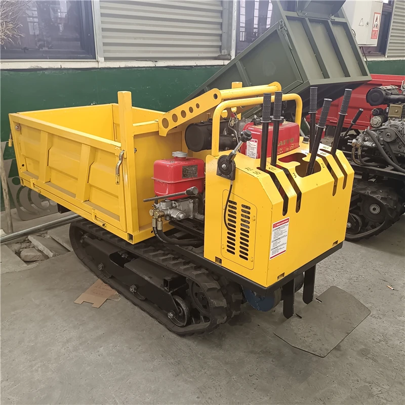 Promotion!! free shipping Large Capacity Crawler Transport Truck Agricultural Tracked Vehicles Low Speed Track Truck