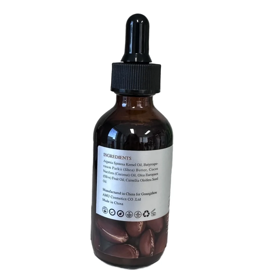 Wholesale Face Skin Care Deep Hydration Strengthening Dry Damaged Hair Pure Argan Oil Morocco for Hair