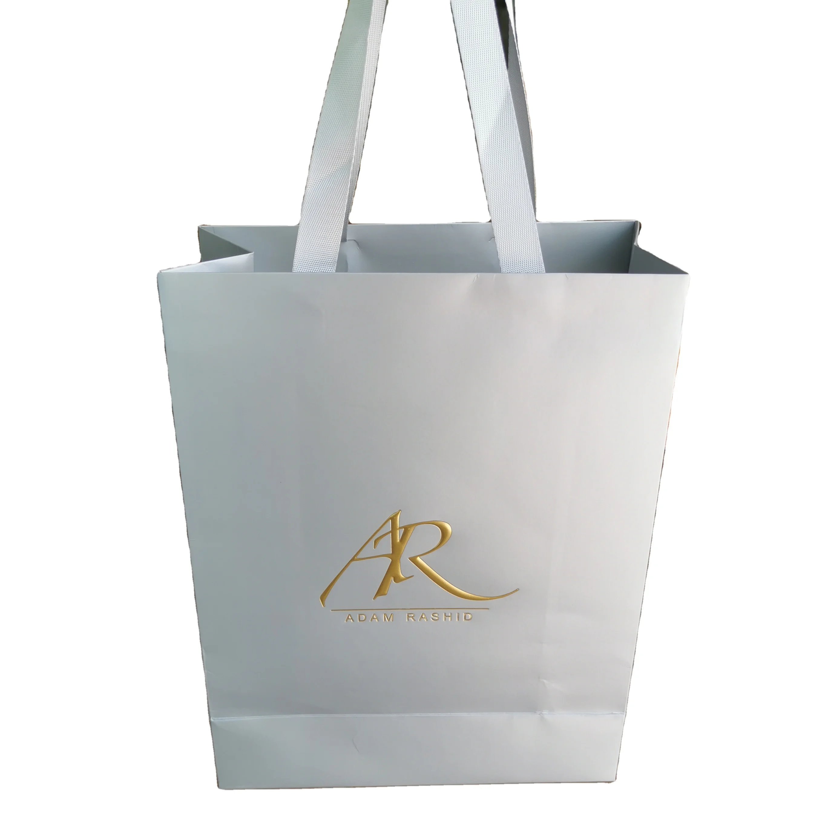 Custom Oem Manufacturer  Matte Finish Paper Bags Luxury  Shopping Candy Logo Printed Clothing Paper Bags With Your Own Logo