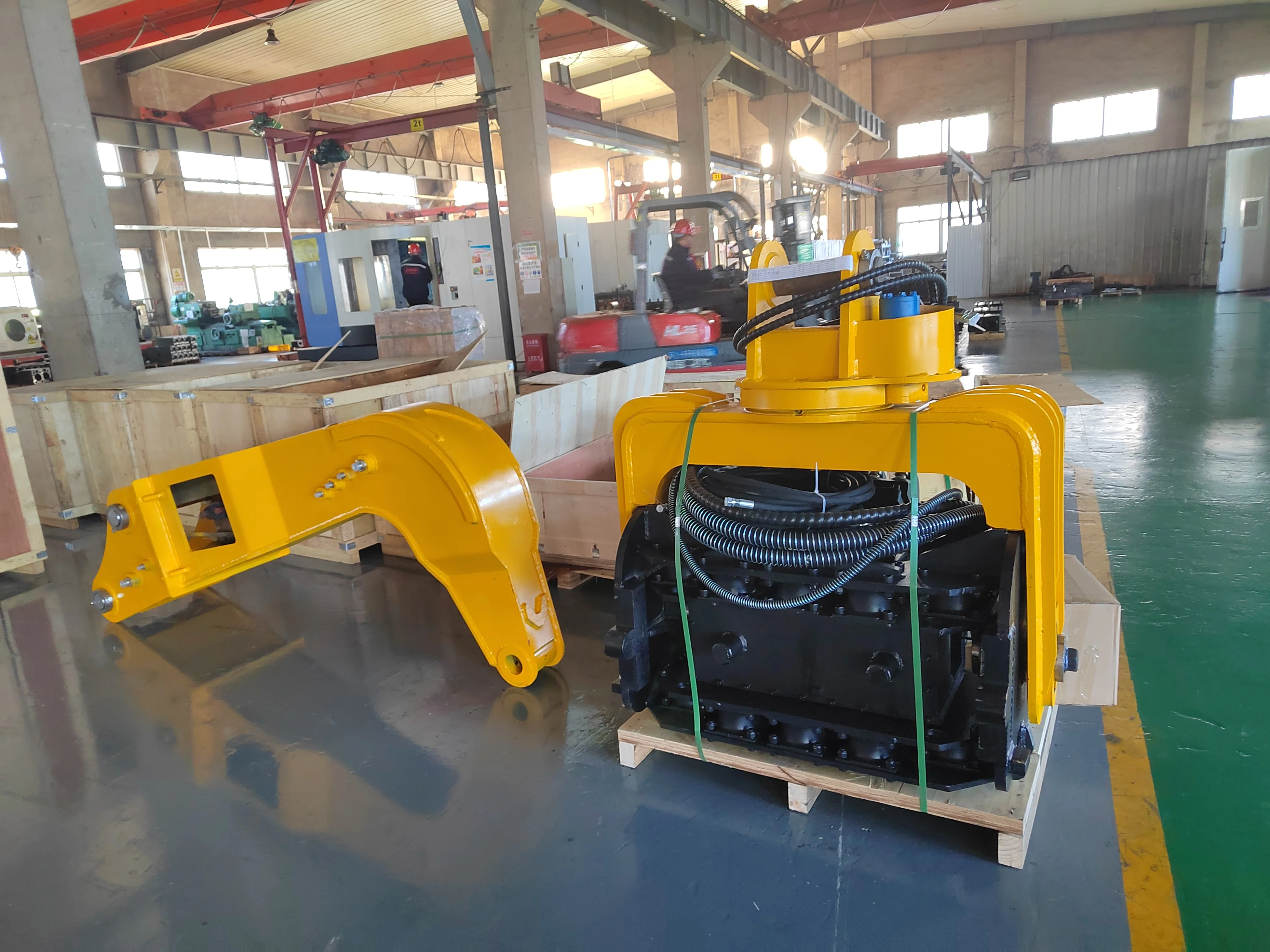 SJ250 Hydraulic Vibratory Pile Driver Highway Ground Pile Driver