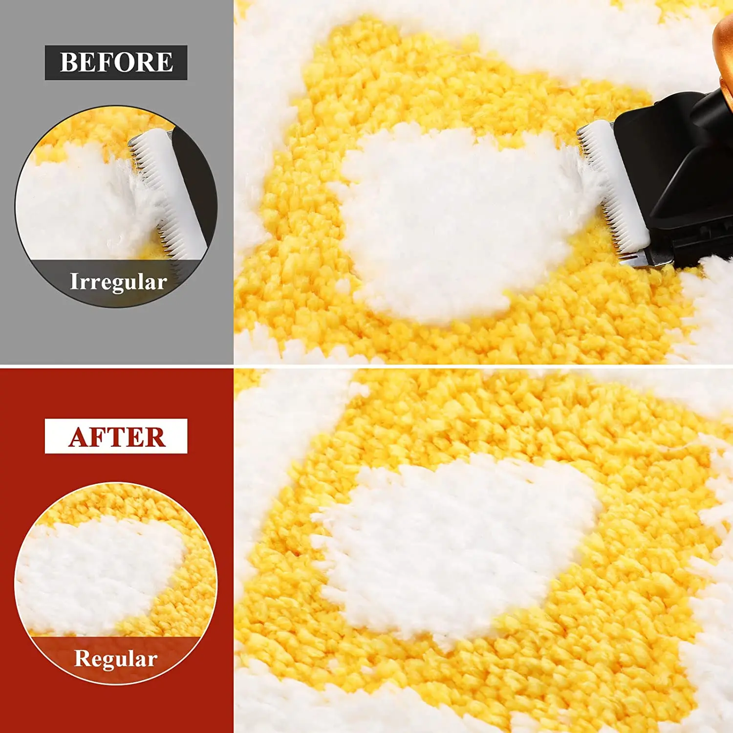 Low Noise Speed Adjustable Electric Tufting Carpet Trimmer Carver Clippers