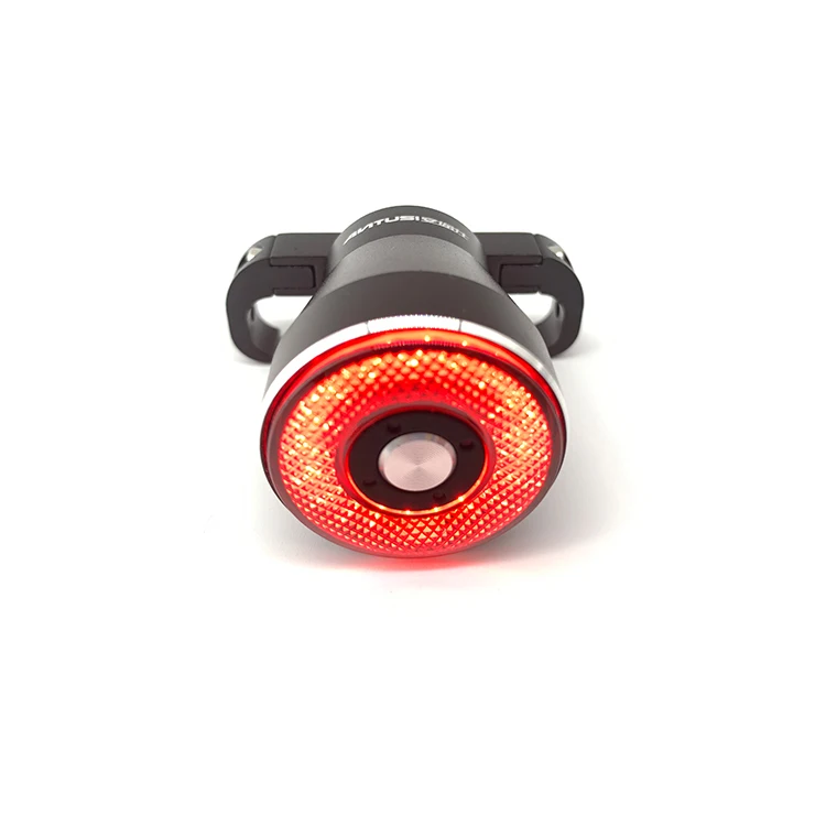 Q5 Bright Led Smart Rear Light Perception Safety Rechargeable Usb Bicycle Head Light