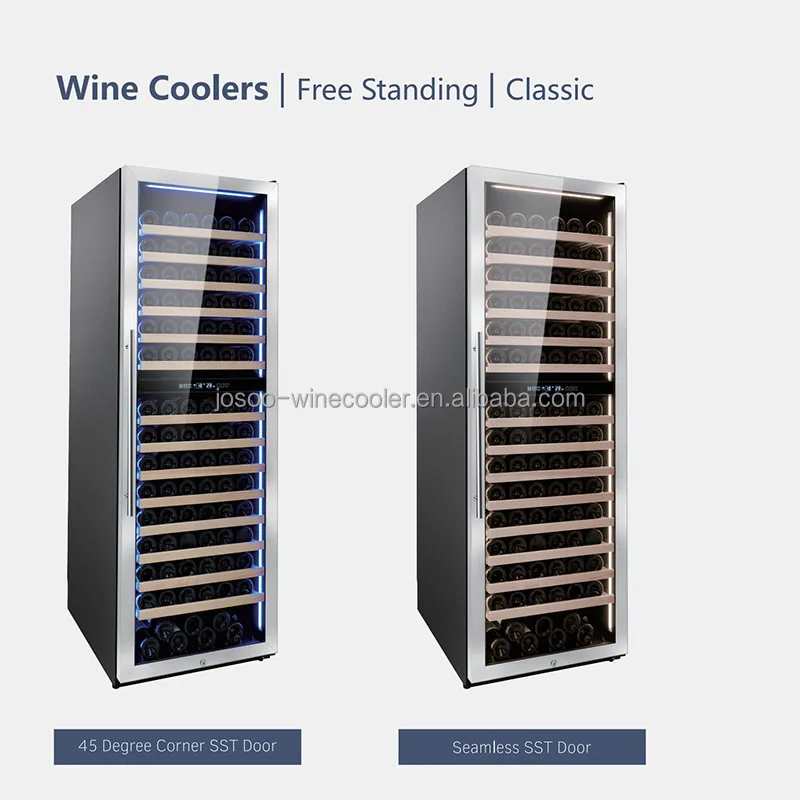 China Wholesale Wine Cooler Box Home Wine Bar Display Fridge Storage Cabinet with Door