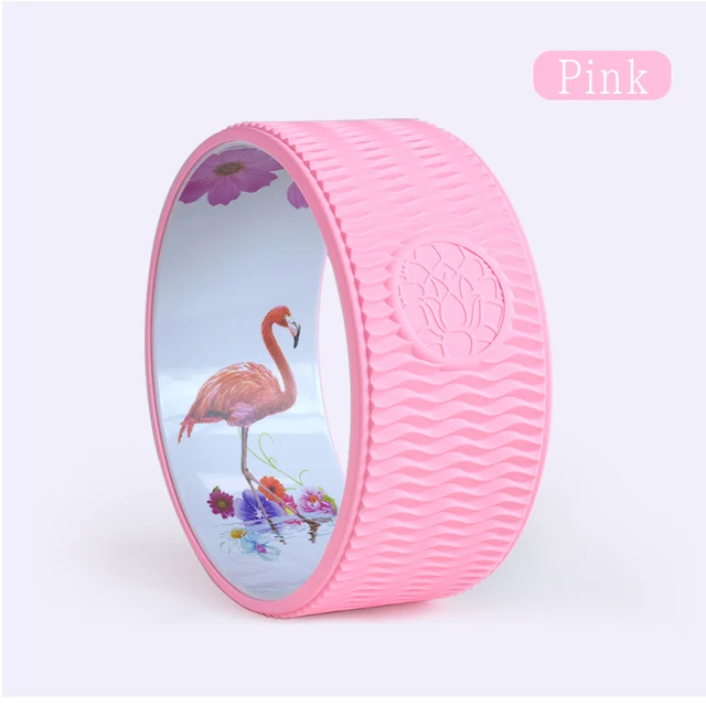 31.5x15cm Silicone ABS Customized High Quality Yoga Wheel