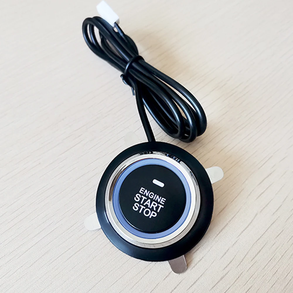 2022 Easy to install push button start stop engine system remote start system for car alarms