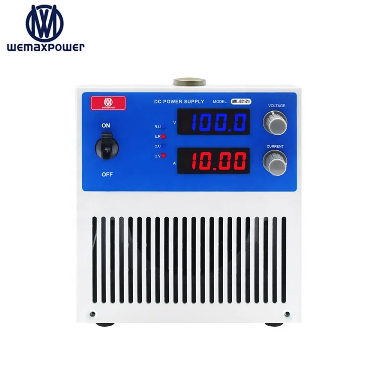 Electroplating power supply Adjustable switch mode 1000w dc power supply 0-100v 10a