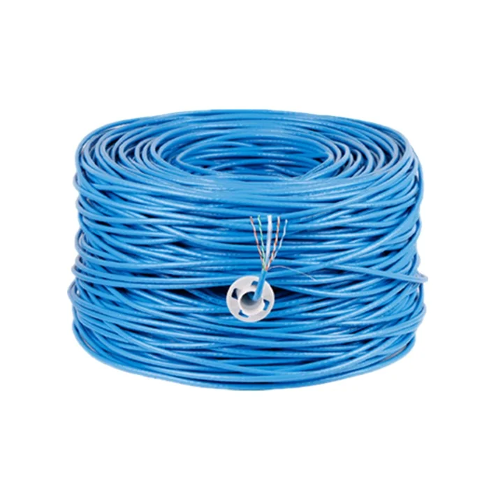 Ethernet Интернет-кабель 100% чистая медная проволока твердый 350 МГц 23AWG 0,56 мм UTP сетевой кабель Roll Cat6