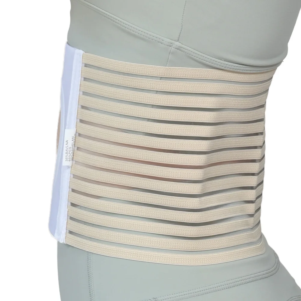 Abdominal Hernia Belt Medical Ostomy Support Adult OEM Soft Universal Opp Bag Packaging Lumbar Back Support Spandex & Nylon 2pcs