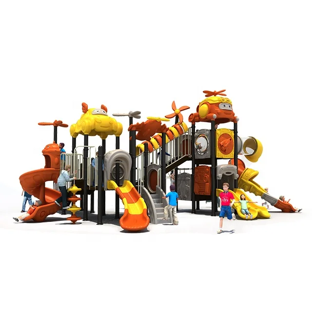 Hot sale large outdoor slide amusement park equipment