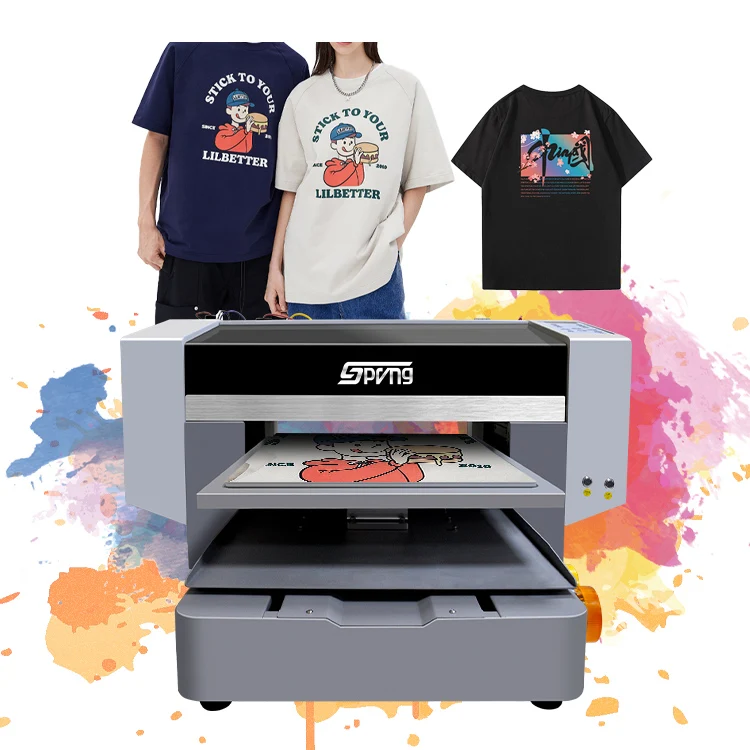 Newest Hot Selling DTG Impresora T-shirt Printing Dual I3200 Heads Digital Automatic DTG Printing Machine