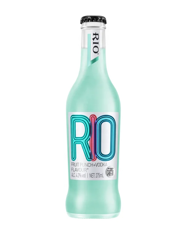 Коктейльный напиток RIO, смешанные фрукты, водка, бутылка со вкусом бара, вечеринки, дома, семейного праздника, 275 мл