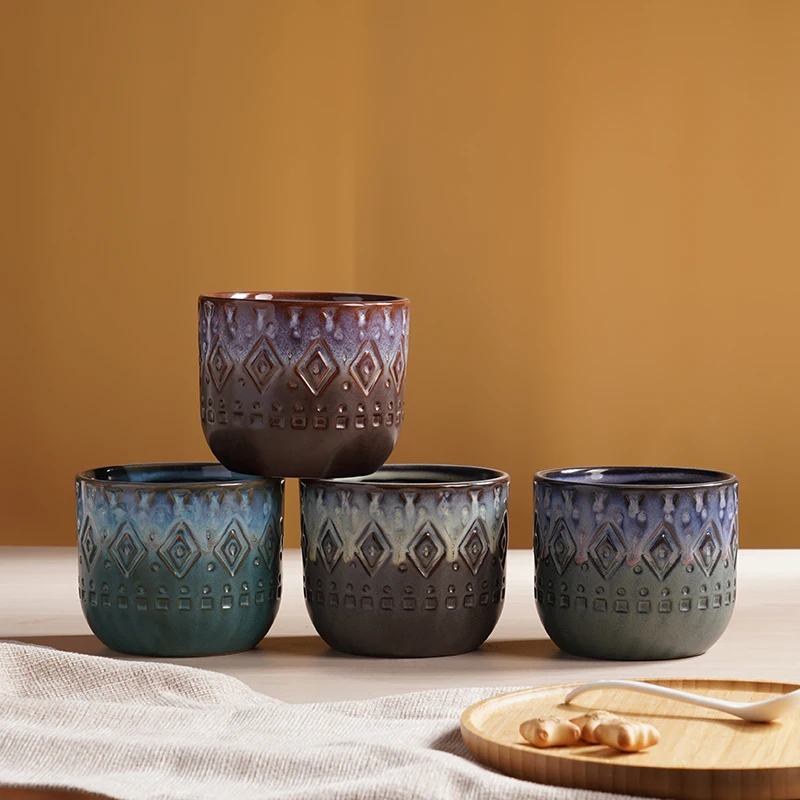 Custom Empty Ceramic Candle Container Candle Pot Ceramic Candle Jar