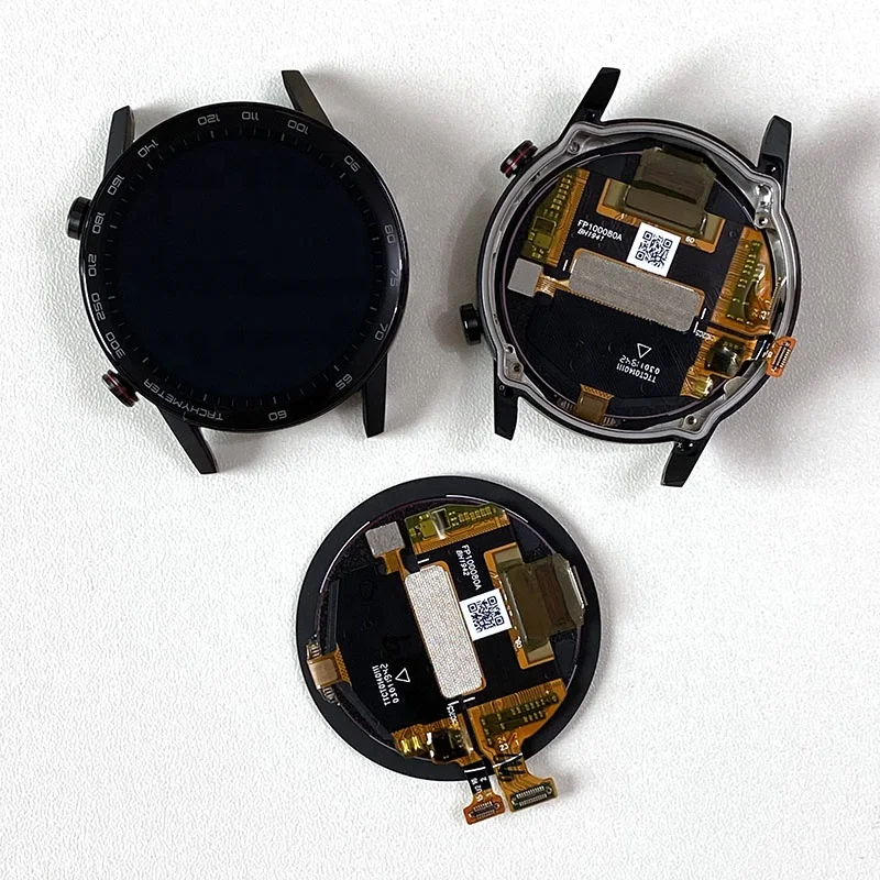 Original For Huawei Honor MagicWatch 2 MNS-B19 LCD Display Screen Touch Panel Digitizer With Frame For Honor Magic Watch 2 LCD