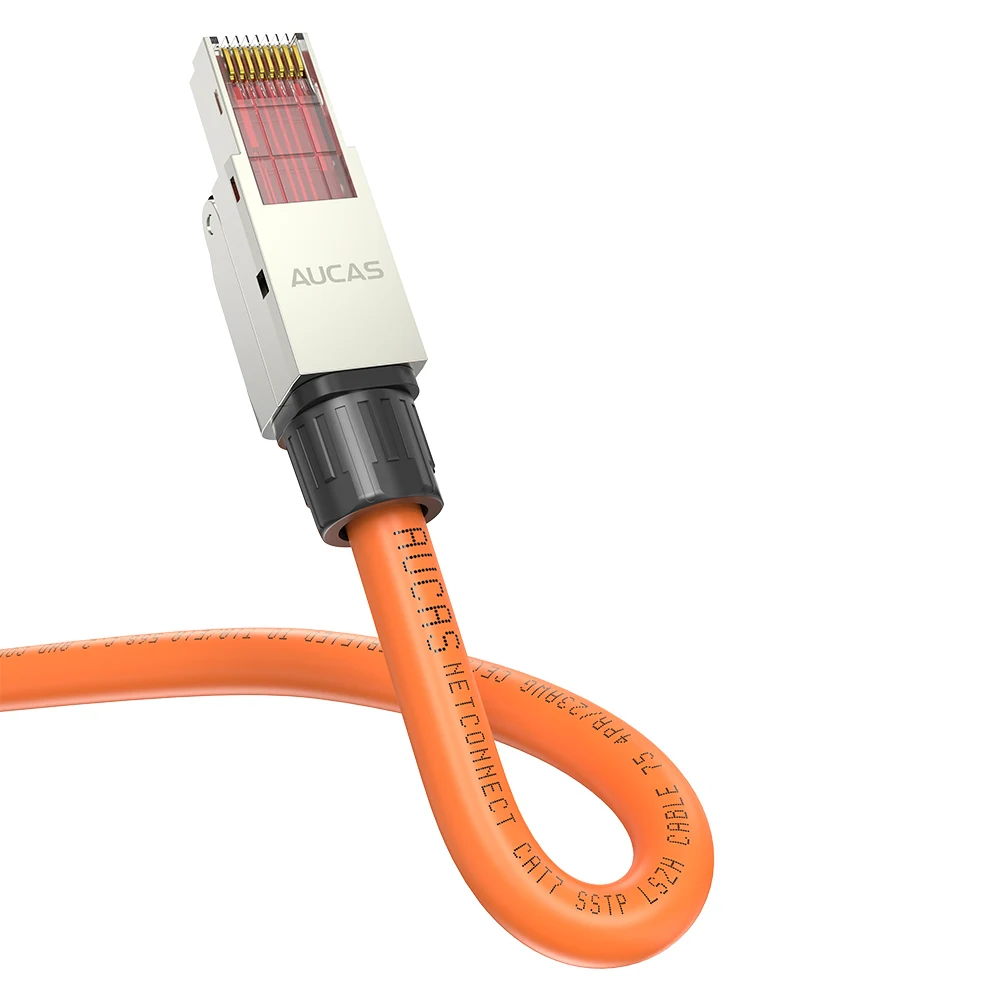 Factory Direct Shielded Network Patch Cord Cat 7 RJ45 Modular Plug SFTP Ethernet Cable