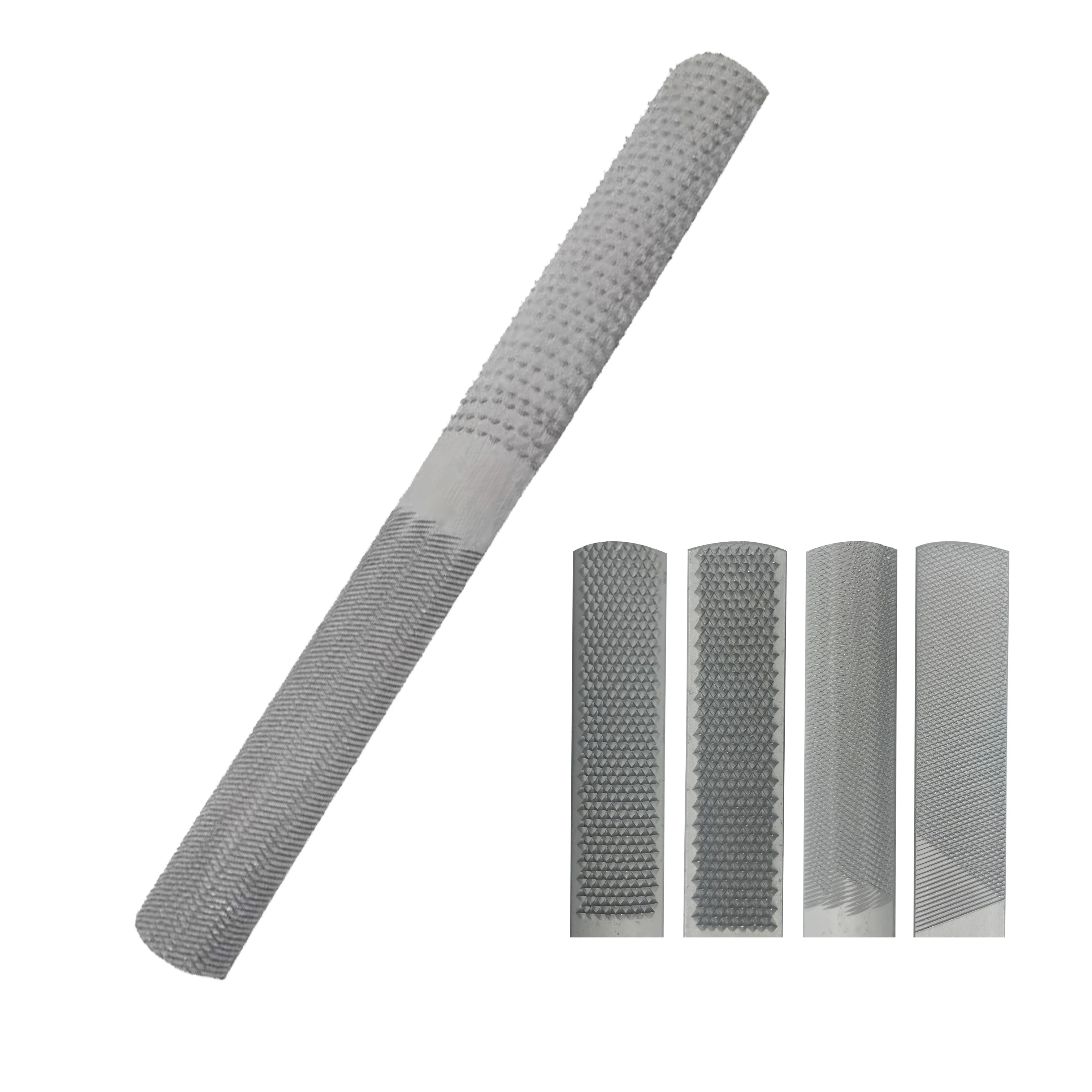 Round Shape File & Rasp Strength and Durability Steel Material Metal Hand Files With Ergonomic Handle