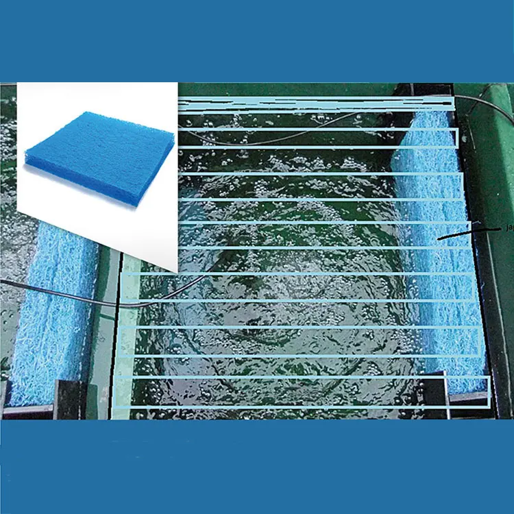 
PP+Poe Material Similar Japan Koi Pond Filter Media Mat For Fish Use 
