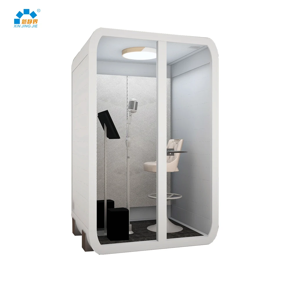 silence private outdoor office pod soundproof phone booth
