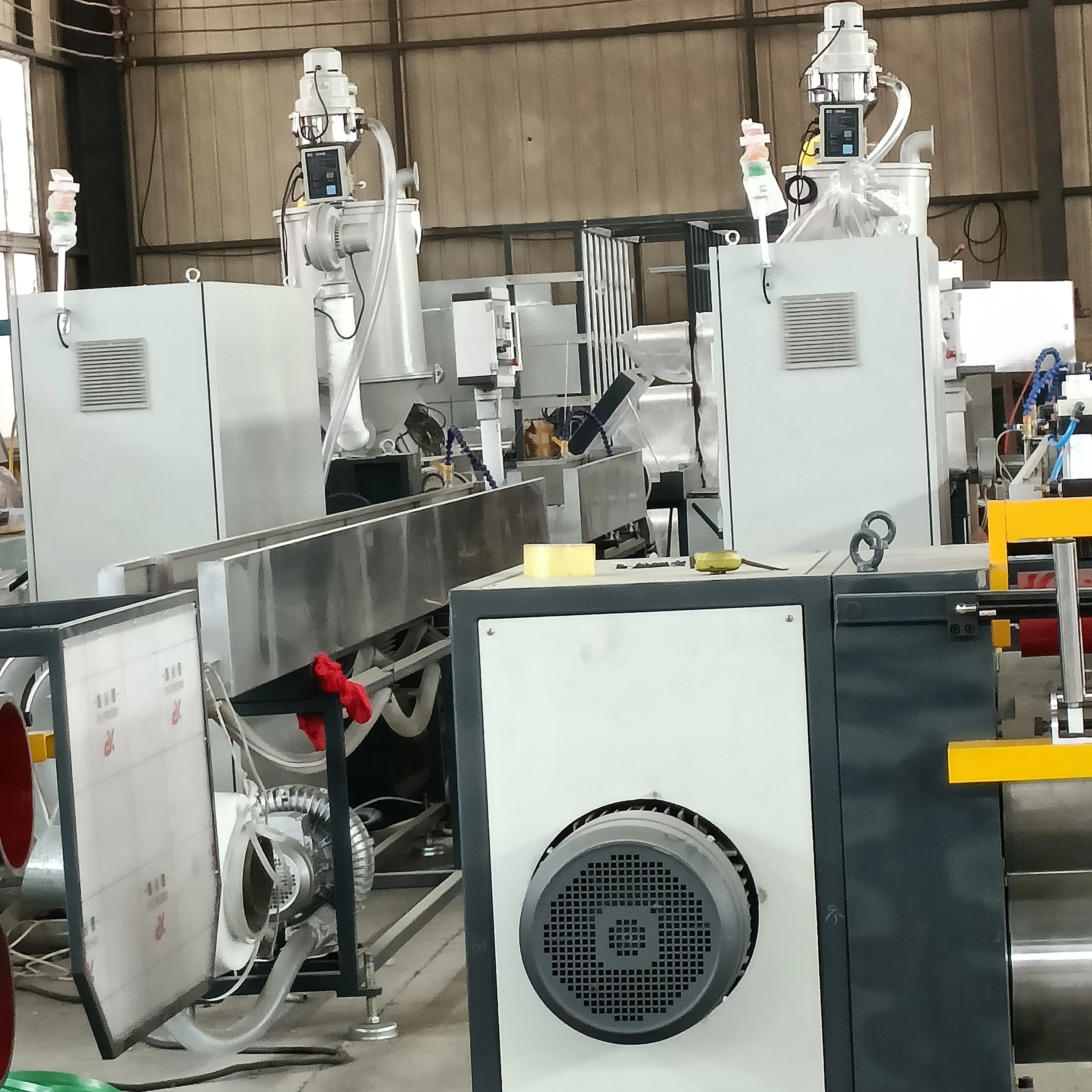 
SY-HS-SJ Plastic Packing Straps Fiber Reinforced Strapping Band Packing Belt Machine 