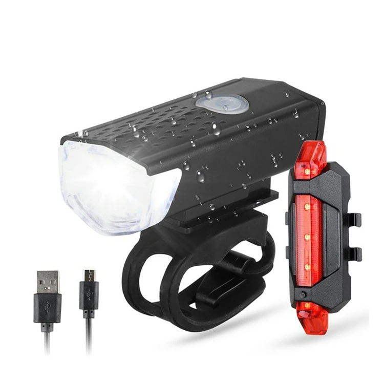 
Luces Ciclismo Bicycle Parts Bike USB Rechargeable Mountain Cycling Light Front Headlight Lamp LED Light Bicycle Front Light 