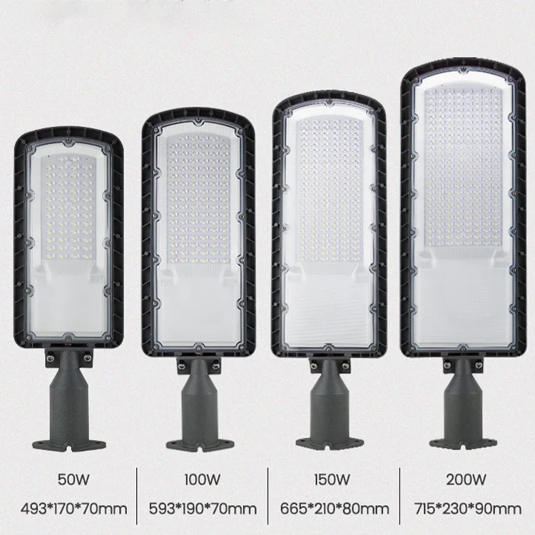 Adjustable Angle Ip65 Outdoor Garden Highway Lighting Street Lamp 50w 100w 150w 200w Led Street Light
