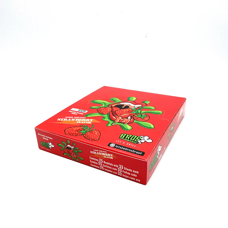 rolling paper smoking custom design natural gum king size unbleached