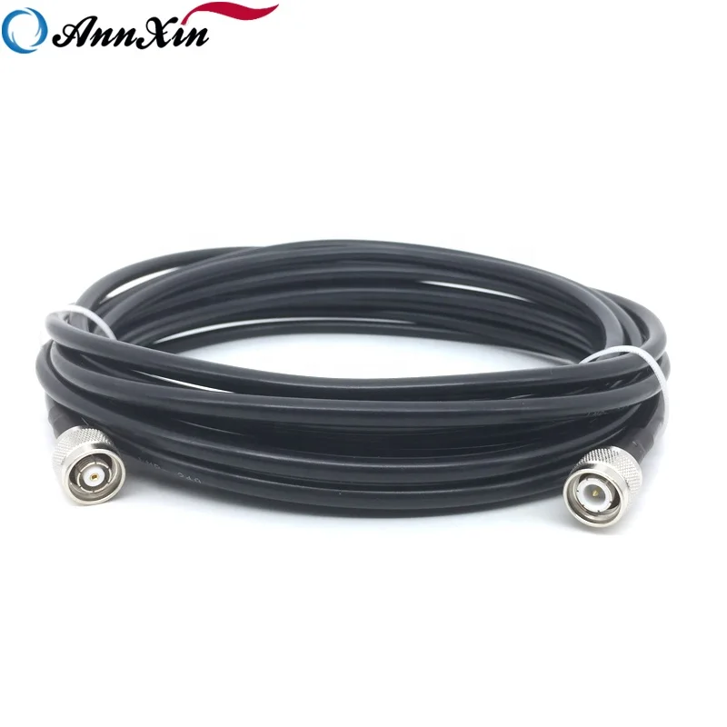 High Quality 6M Long LMR 240 Coaxial Cable RP-TNC Male to TNC Male Plug Cable