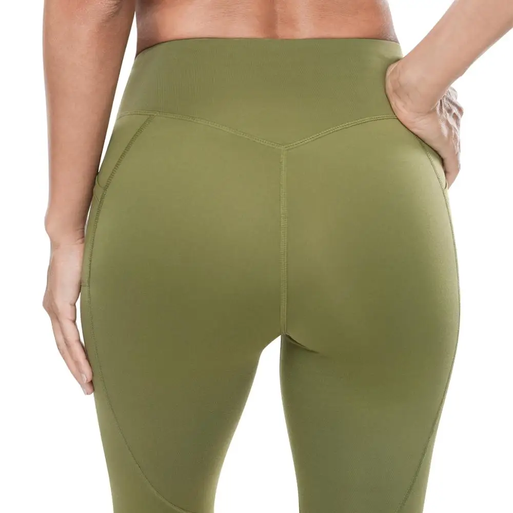 
santic women fitness deporte green leggings mujer 