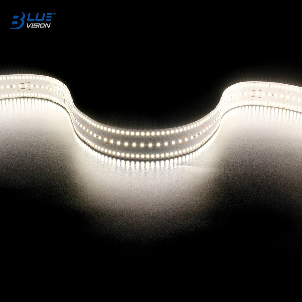 Bluevision SMD2835 420led 40mm led strip light 3000k~6000k ceiling led strip light compatible to led strip light motion sensor